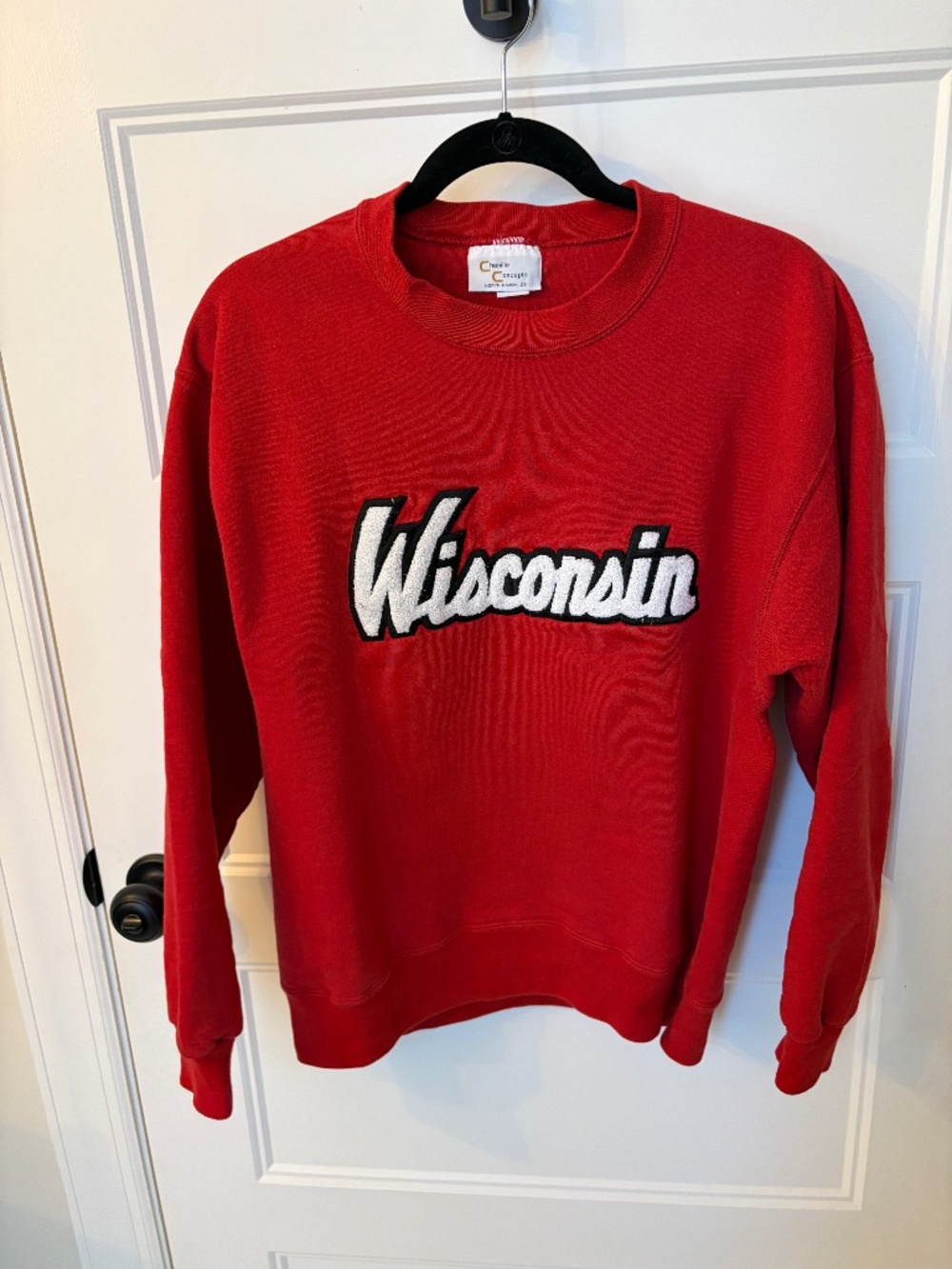 Wisconsin Red heavy Sweatshirt size M